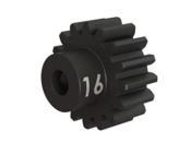  Traxxas Heavy Duty 16-T pinion (32-p) (machined, hardened steel) w/set screw (TRA3946X)