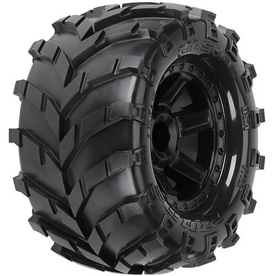 Pro-Line Masher 2.8 w/Desperado Nitro Rear Wheels (2) (Black) (M2) Pro-Line Masher 2.8 w/Desperado Nitro Rear Wheels (2) (Black) (M2)