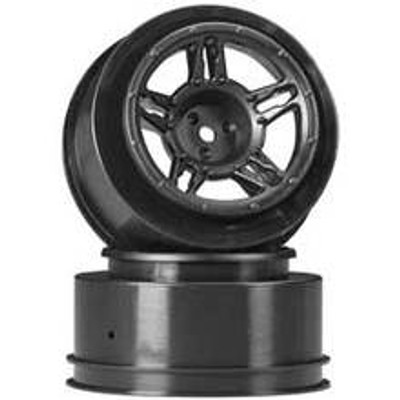 DURATRAX SC Wheel Black Rear Slash rear/Blitz/SCRT10 (2) (DTXC3825) DURATRAX SC Wheel Black Rear Slash rear/Blitz/SCRT10 (2) (DTXC3825)