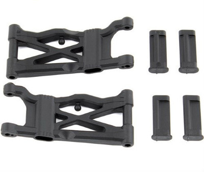 Team Associated B6.1/B6.1D Hard Rear Suspension Arms w/Inserts (2) (ASC91778) Team Associated B6.1/B6.1D Hard Rear Suspension Arms w/Inserts (2) (ASC91778)