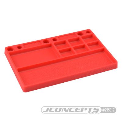 JConcepts Parts Tray (Red) JConcepts Parts Tray (Red)