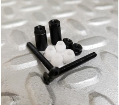 Schelle B64 Shock Standoff Set, Black (Short Wheelbase) Schelle B64 Shock Standoff Set, Black (Short Wheelbase)