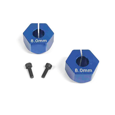 Custom Works 12MM Clampint Hex for 5MM Axle (8MM Offset) Custom Works 12MM Clampint Hex for 5MM Axle (8MM Offset)