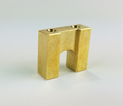 Custom Works Brass Low Profile Servo Mount Custom Works Brass Low Profile Servo Mount