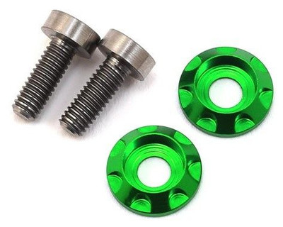 17.5 RC 3x8mm Titanium "High Load" Motor Screws (Green) (175-10420) 17.5 RC 3x8mm Titanium "High Load" Motor Screws (Green) (175-10420)
