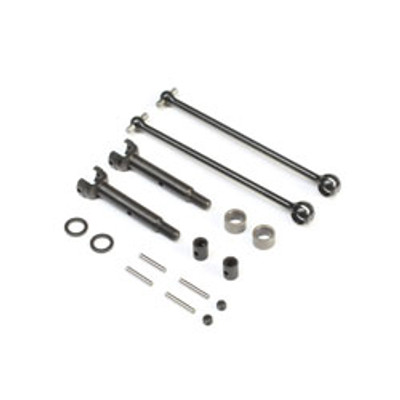 TLR Steel CVA Driveshaft Set, SR Diff: 22 5.0 SR TLR Steel CVA Driveshaft Set, SR Diff: 22 5.0 SR