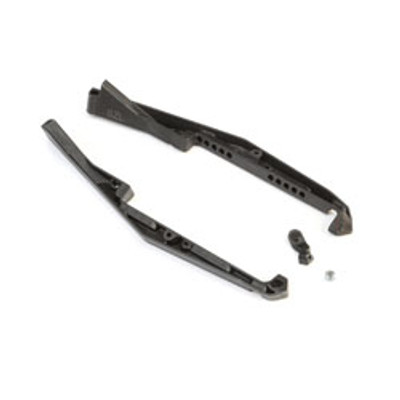 TLR Mud Guard Set, Stiffezel, w/Fan Mount: 22 5.0 TLR Mud Guard Set, Stiffezel, w/Fan Mount: 22 5.0