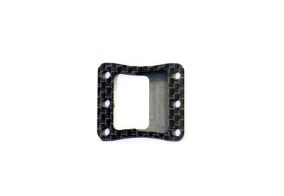 JQ Racing Carbon Fiber Radio Center Diff Mount Top Cover JQ Racing Carbon Fiber Radio Center Diff Mount Top Cover