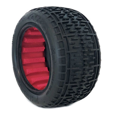 AKA Rebar 2.2" Rear Buggy Tires w/Red Insert (2) (Super Soft) (AKA13108VR) AKA Rebar 2.2" Rear Buggy Tires w/Red Insert (2) (Super Soft) (AKA13108VR)