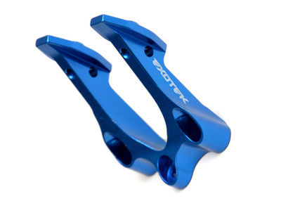 Exotek Aluminum B64 Wing Mount (Blue) (EXO1742) Exotek Aluminum B64 Wing Mount (Blue) (EXO1742)