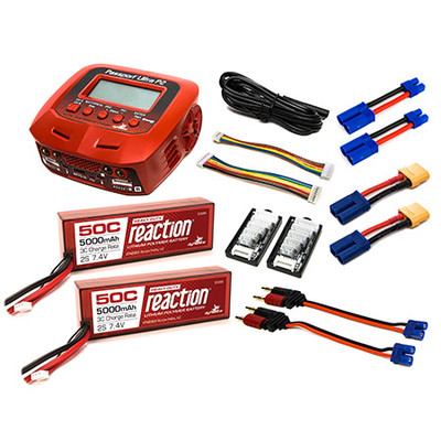 Dynamite Powerstage Bundle - STAGE 4 2x2S LiPo 5000mAh 50C Dynamite Powerstage Bundle - STAGE 4 2x2S LiPo 5000mAh 50C