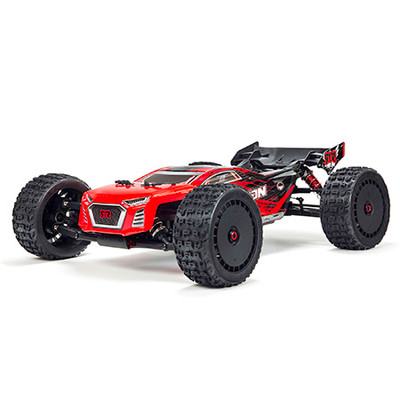 Arrma Talion 6S BLX Brushless RTR 1/8 4WD Truggy (Red/Black) w/STX2 2.4GHz Radio Arrma Talion 6S BLX Brushless RTR 1/8 4WD Truggy (Red/Black) w/STX2 2.4GHz Radio