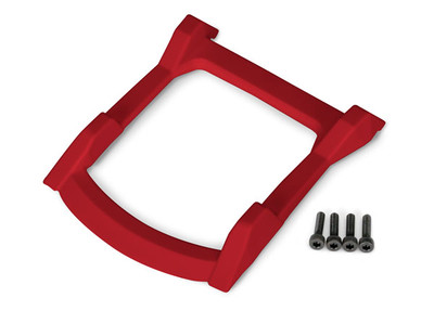 Traxxas Rustler 4X4 Roof Skid Plate (Red) Traxxas Rustler 4X4 Roof Skid Plate (Red)