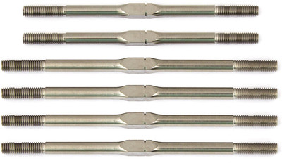 Team Associated Factory Team RC10T6.1 Titanium Turnbuckle Set (ASC71107) Team Associated Factory Team RC10T6.1 Titanium Turnbuckle Set (ASC71107)