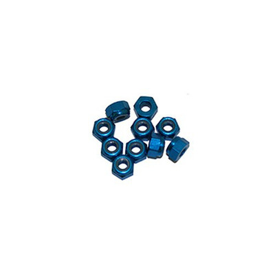 Ultimate Racing 3mm Aluminum Nylock Nut (Blue) (10pcs) (UR1502-B) Ultimate Racing 3mm Aluminum Nylock Nut (Blue) (10pcs) (UR1502-B)
