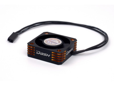 Dash Ultra High Speed Motor Cooling Fan 30x30x10mm (Alu) Black Golden	