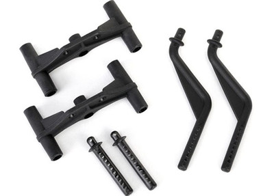Traxxas LaTrax Body mounts, front & rear / body mount posts, front & rear (TRA7516) Traxxas LaTrax Body mounts, front & rear / body mount posts, front & rear (TRA7516)