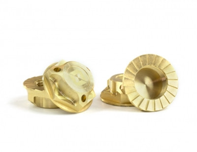 Avid RC Triad 17mm Capped Wheel Nuts (Brass) (4pcs) Avid RC Triad 17mm Capped Wheel Nuts (Brass) (4pcs)