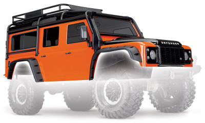 Traxxas TRX-4 Land Rover Defender Adventure Edition Body (Orange) Traxxas TRX-4 Land Rover Defender Adventure Edition Body (Orange)