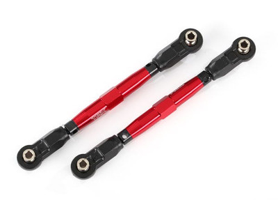 Traxxas Toe links, front (TUBES red-anodized, 7075-T6 aluminum (TRA8948R) Traxxas Toe links, front (TUBES red-anodized, 7075-T6 aluminum (TRA8948R)