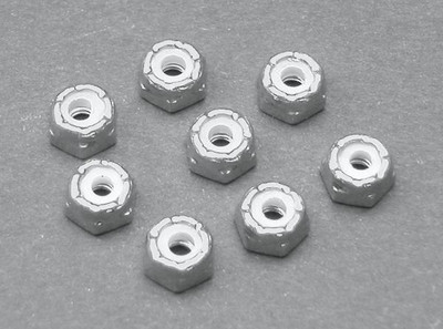 Custom Works 4/40 Steel Locknut (8)