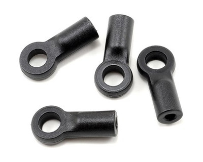 This is a set of four replacement Hot Bodies long shock ends, and are intended for use with the Hot Bodies D8T 1/8 truck. These shock ends are used on the rear shocks regardless of lower shock mounting location, but are also used on the front shocks when the center or outside lower shock mount holes are used. This is a set of four replacement Hot Bodies long shock ends, and are intended for use with the Hot Bodies D8T 1/8 truck. These shock ends are used on the rear shocks regardless of lower shock mounting location, but are also used on the front shocks when the center or outside lower shock mount holes are used.