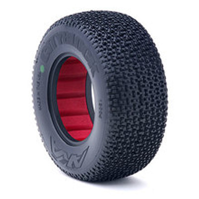 AKA 1:10 CITYBLOCK SCT TIRES - SOFT W/RED INSERTS (2) (AKA13004SR) AKA 1:10 CITYBLOCK SCT TIRES - SOFT W/RED INSERTS (2) (AKA13004SR)