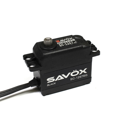 SAVOX Black Edition High Torque Digital Servo 0.09sec / 277oz @ 7.4V (SAVSC1267SG-BE)