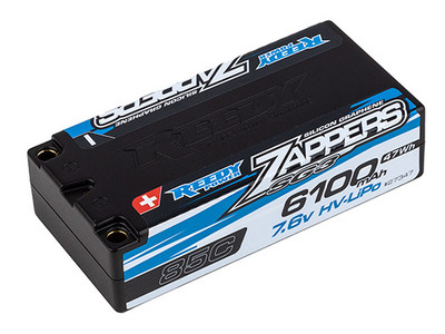 Reedy Zappers HV SG3 2S Shorty 85C LiPo Battery (7.6V/6100mAh) Reedy Zappers HV SG3 2S Shorty 85C LiPo Battery (7.6V/6100mAh)