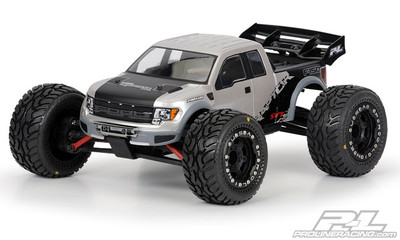 Pro-Line Ford F-150 SVT Raptor Mini Body (Clear) Pro-Line Ford F-150 SVT Raptor Mini Body (Clear)
