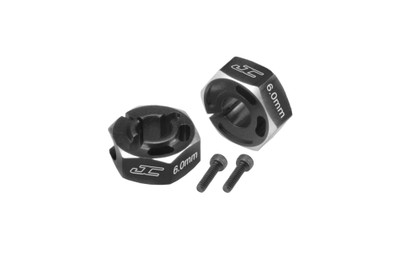 JConcepts B6/B6D 6.0mm Aluminum Lightweight Clamping Wheel Hex (2) (Black) JConcepts B6/B6D 6.0mm Aluminum Lightweight Clamping Wheel Hex (2) (Black)