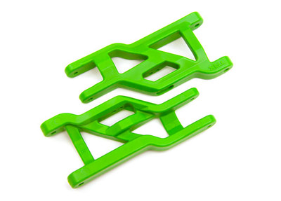 Traxxas HD Cold Weather Front Suspension Arm Set (Green)