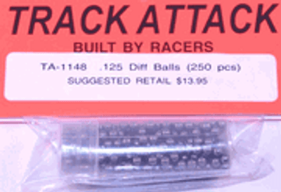 Track Attack .125 Steel Diff Balls (250pcs) Track Attack .125 Steel Diff Balls (250pcs)