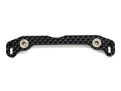 Assault RC 4mm Carbon Fiber Ackerman Plate with Ball Bearings for JQ Racing Black Edition Assault RC 4mm Carbon Fiber Ackerman Plate with Ball Bearings for JQ Racing Black Edition