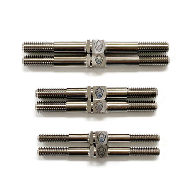 Assault RC Gladiator Titanium Turnbuckle Complete Set for JQ Racing Black Edition Assault RC Gladiator Titanium Turnbuckle Complete Set for JQ Racing Black Edition