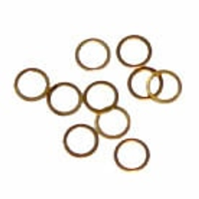 HYPERDRIVE BRASS 1/4" .020 BRASS REAR AXLE SHIMS (25) HYPERDRIVE BRASS 1/4" .020 BRASS REAR AXLE SHIMS (25)