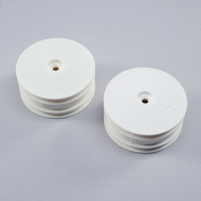 Team Losi Racing 22X-4 12mm Hex 4WD Front Buggy Wheels (2) (White) Team Losi Racing 22X-4 12mm Hex 4WD Front Buggy Wheels (2) (White)