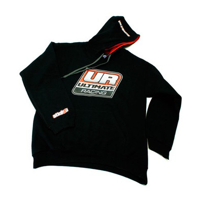 Ultimate Racing Logo Hooded Sweatshirt - (Black) (UR903) Ultimate Racing Logo Hooded Sweatshirt - (Black) (UR903)