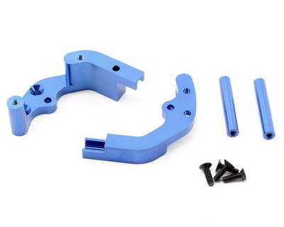 ST Racing Concepts Aluminum Rear Motor Guard (Blue) ST Racing Concepts Aluminum Rear Motor Guard (Blue)