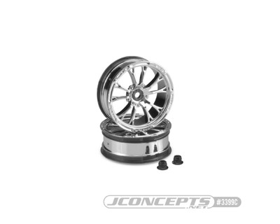 JConcepts Tactic - Street Eliminator Front Wheels (Chrome) JConcepts Tactic - Street Eliminator Front Wheels (Chrome)