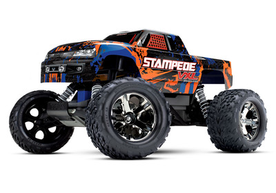 Traxxas Stampede VXL Brushless 1/10 RTR 2WD Monster Truck (Orange) w/TQi 2.4GHz Radio & TSM Traxxas Stampede VXL Brushless 1/10 RTR 2WD Monster Truck (Orange) w/TQi 2.4GHz Radio & TSM