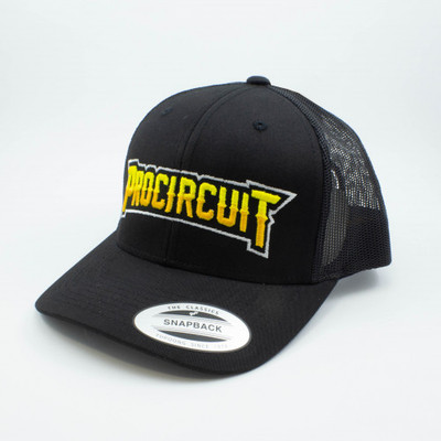 ProCircuit Original Snapback Retro Trucker Hat (Black) ProCircuit Original Snapback Retro Trucker Hat (Black)