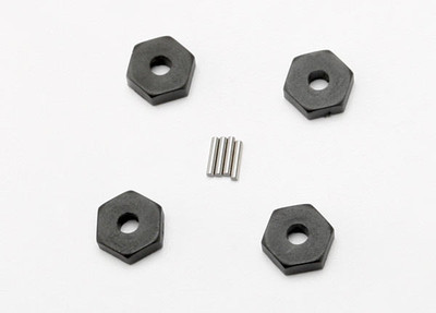Traxxas 12mm Hex Wheel Hubs w/Axle Pins (4) Traxxas 12mm Hex Wheel Hubs w/Axle Pins (4)