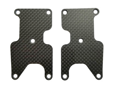 Team Associated RC8 B3.2 1.2mm Carbon Fiber Rear Suspension Arm Inserts (2) Team Associated RC8 B3.2 1.2mm Carbon Fiber Rear Suspension Arm Inserts (2)