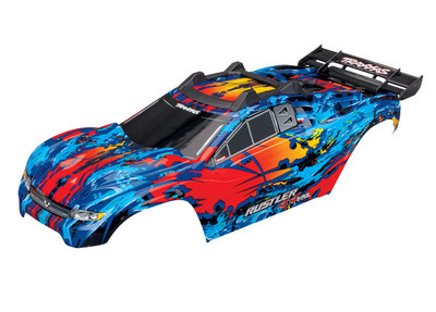 Traxxas Rustler 4X4 Pre-Painted Body (Red) Traxxas Rustler 4X4 Pre-Painted Body (Red)