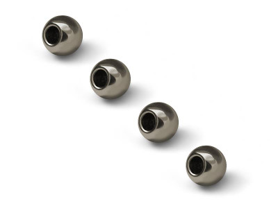 HB Racing 6mm Light Weight Aluminum Ball (4) (HBS67199) HB Racing 6mm Light Weight Aluminum Ball (4) (HBS67199)