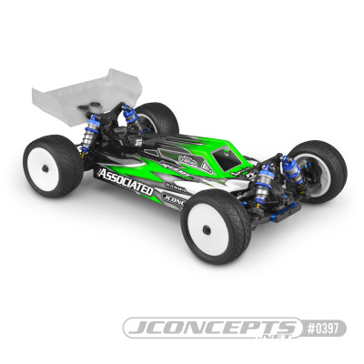 JConcepts RC10 B74 "F2" Body w/S-Type Wing Light Weight (Clear) (JCO0397L) JConcepts RC10 B74 "F2" Body w/S-Type Wing Light Weight (Clear) (JCO0397L)