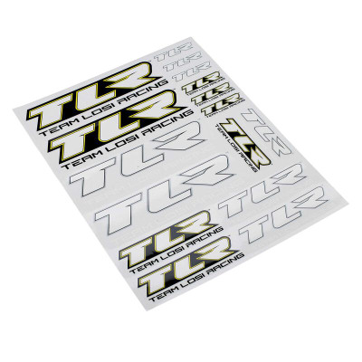 Team Losi Racing TLR Sticker Sheet Team Losi Racing TLR Sticker Sheet