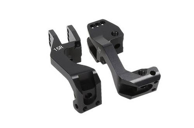 HB RACING Caster Block Set V4 (15 degree) (HBS204376) HB RACING Caster Block Set V4 (15 degree) (HBS204376)