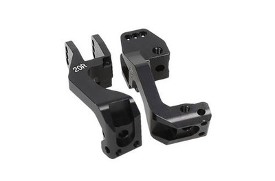 HB RACING Caster Block Set V4 (20 degree) (HBS204378) HB RACING Caster Block Set V4 (20 degree) (HBS204378)